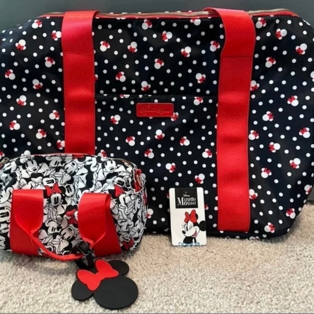 3 Piece Bioworld Minnie Mouse Travel Set